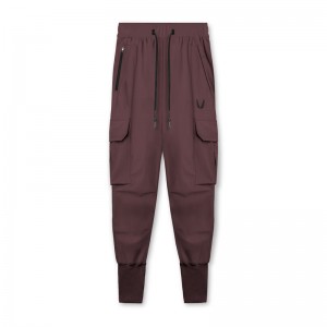 Asrv 0437. TETRA-LITE™ Cargo High Rib Men's Jogger Purple | 67285ERNK