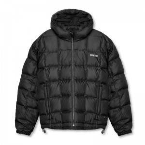 Asrv 0551. Weather-Ready Down Puffer Men's Jackets Black | 69178MADI