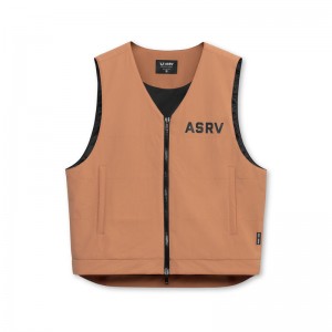 Asrv 0638. Tetra-Lite™ Gilet Men's Vest Brown | 10974OMSY