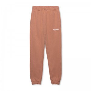 Asrv 0655. Tech-Terry™ Oversized Men's Sweatpants Brown | 79805EOXM