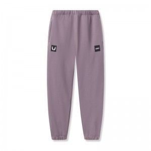 Asrv 0655. Tech-Terry™ Oversized Men's Sweatpants Purple | 10597VWZR