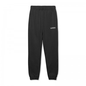 Asrv 0655. Tech-Terry™ Oversized Men's Sweatpants Black | 72431SWGK