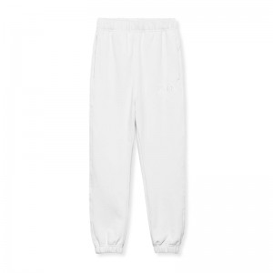 Asrv 0655. Tech-Terry™ Oversized Men's Sweatpants White | 45396CLKM