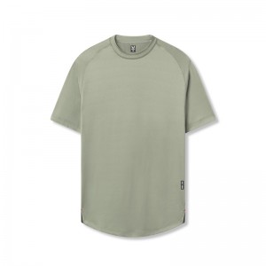 Asrv 0660. AeroSilver® Established Men's Short Sleeve Olive | 21970UYPJ