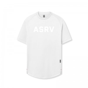 Asrv 0660. AeroSilver® Established Men's Short Sleeve White | 19248NEGB