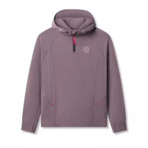 Asrv 0682. Thermal Training Men's Hoodie Purple | 43176FPTH