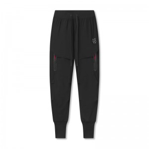 Asrv 0690. Tetra-Lite™ Tech High Rib Men's Jogger Black | 19438ADEC