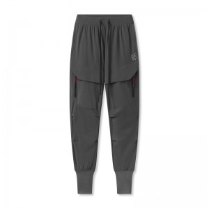 Asrv 0690. Tetra-Lite™ Tech High Rib Men's Jogger Grey | 17034MYGF