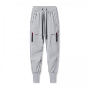 Asrv 0690. Tetra-Lite™ Tech High Rib Men's Jogger Grey | 10837NTPA