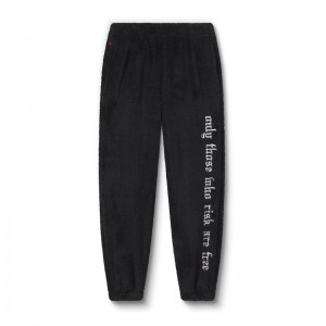 Asrv 0692. Sherpa Recovery Men's Sweatpants Black | 74360XNHS