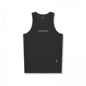 Asrv 0754. AeroSilver® Training Singlet Men's Tanks Black | 10683MNTD