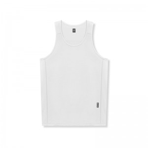 Asrv 0754. AeroSilver® Training Singlet Men's Tanks White | 03871FUYI