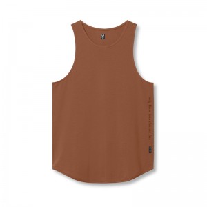 Asrv 0780. Supima® Extended Men's Tanks Red | 35781WUBD