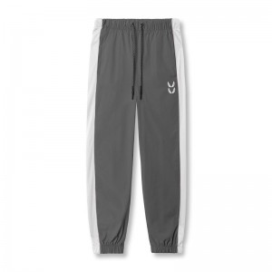 Asrv 0796. Ripstop Oversized Men's Track Pants Grey | 08625YITP