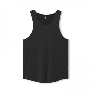 Asrv 0808. Supima® Vented Men's Tanks Black | 39580XIUD