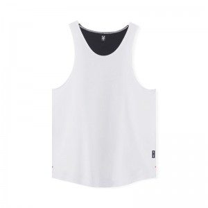 Asrv 0808. Supima® Vented Men's Tanks White | 68409UGWV