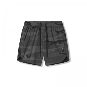 Asrv 0823. Tetra-Lite™ 7" Linerless Men's Shorts Black Camo | 34680IOPG