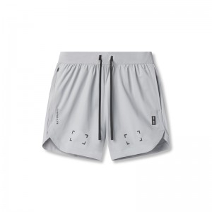 Asrv 0823. Tetra-Lite™ 7 Linerless Men's Shorts Grey | 78504JEKT