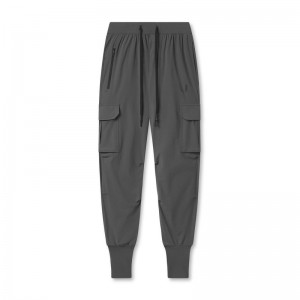 Asrv 0825. Tetra-Lite™ Cargo High Rib Men's Jogger Grey | 27348RXOK