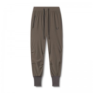 Asrv 0826. Tetra-Lite™ High Rib Men's Jogger Grey Brown | 54987OUKV