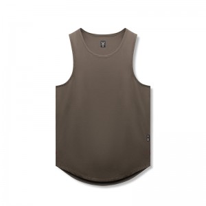 Asrv 0830. AeroSilver® Men's Tanks Grey Brown | 31802ESTJ