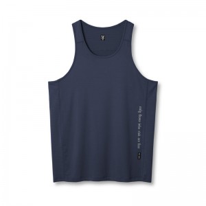 Asrv 0834. 3D-Lite® 2.0 Training Singlet Men's Tanks Navy | 25493FWEP