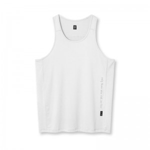 Asrv 0834. 3D-Lite® 2.0 Training Singlet Men's Tanks White | 60953ZTMH