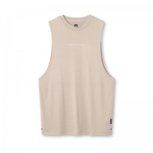 Asrv 0837. 3D-Lite® 2.0 Muscle Men's Tanks Brown | 02918XSRY