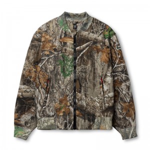 Asrv 0858. Ripstop Insulated Bomber Men's Jackets Camo | 67234UJMX