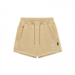 Asrv 0867. Tech-Terry™ Sidelock Sweat Men's Shorts Khaki | 92864QWLD