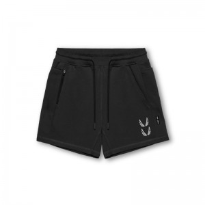 Asrv 0867. Tech-Terry™ Sidelock Sweat Men's Shorts Black | 57241OBEP