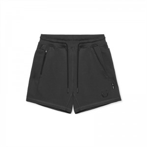 Asrv 0867. Tech-Terry™ Sidelock Sweat Men's Shorts Black | 78592SFKT