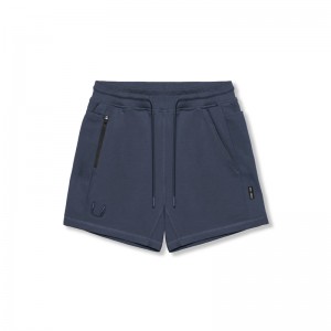 Asrv 0867. Tech-Terry™ Sidelock Sweat Men's Shorts Navy | 83740UIXV