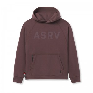 Asrv 0905. Tech-Terry™ Weather-Ready Training Men's Hoodie Purple | 32954FTXI