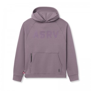 Asrv 0905. Tech-Terry™ Weather-Ready Training Men's Hoodie Purple | 63879EMIZ