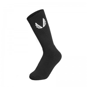 Asrv Essential Crew (3 Pair) Men's Socks Black | 06573NVFZ