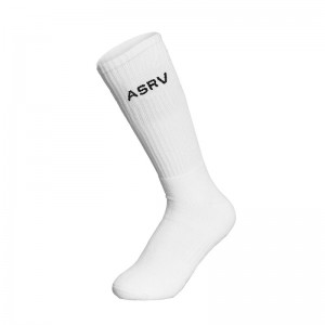 Asrv Essential Crew (3 Pair) Men's Socks White | 71248JLMS