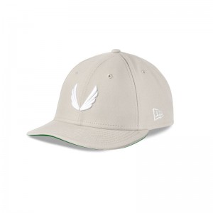 Asrv New Era 59Fifty Low Profile Men's Hats Grey / White | 53687DYWG