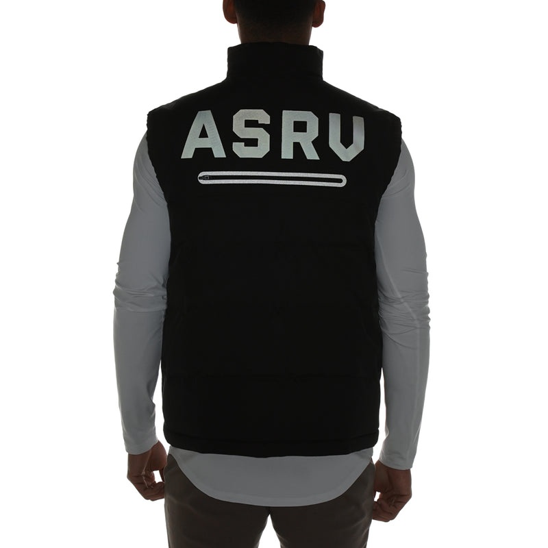 Asrv 0263. Hipora® Waterproof Down Men's Vest Black | 85302UYEG