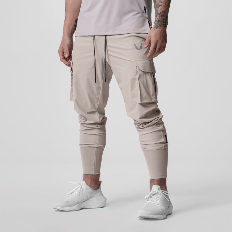 Asrv 0437. TETRA-LITE™ Cargo High Rib Men's Jogger Grey | 43290PWCM