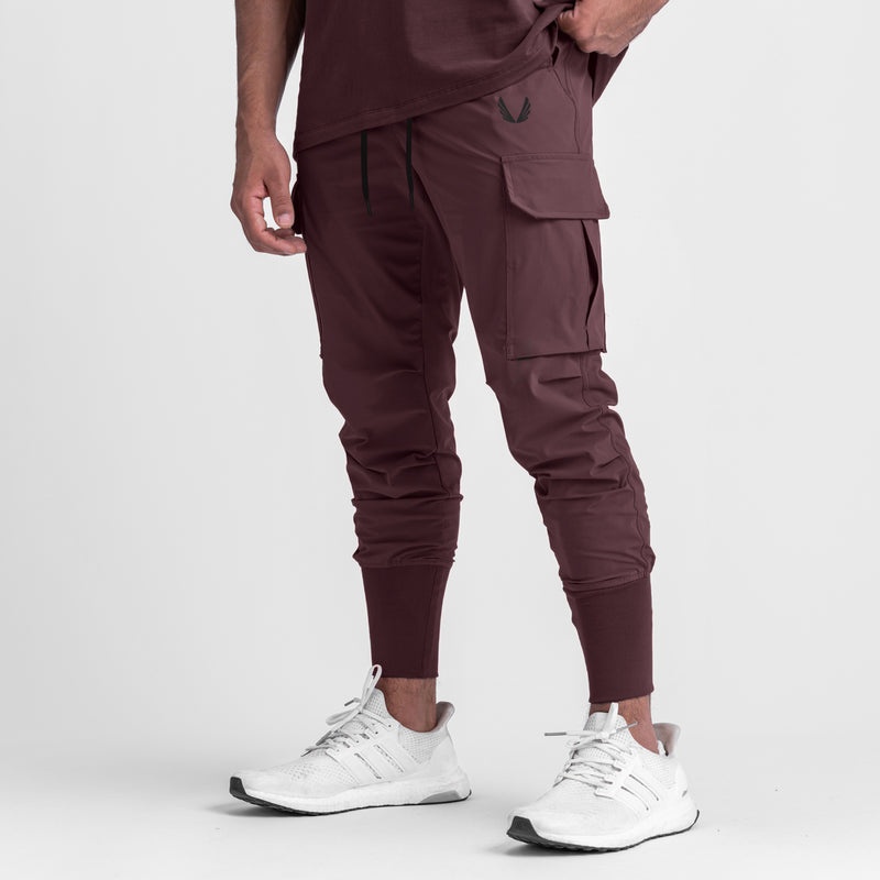 Asrv 0437. TETRA-LITE™ Cargo High Rib Men's Jogger Purple | 67285ERNK