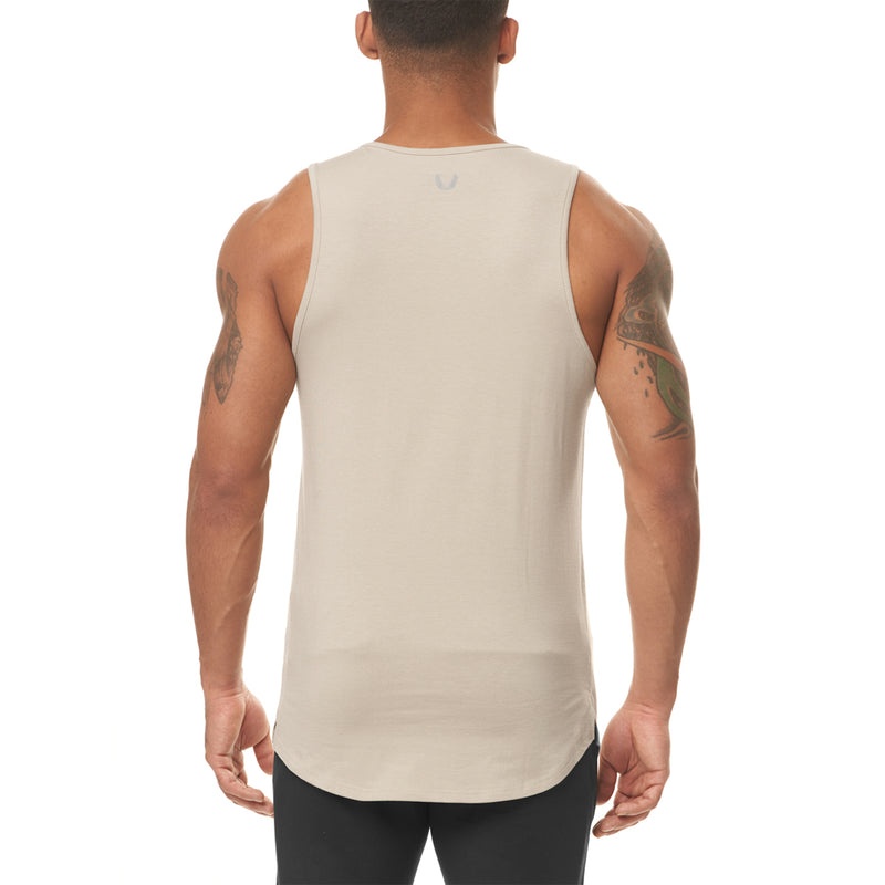 Asrv 0513. CottonPlus™ Men's Tanks Brown | 62817MVDU