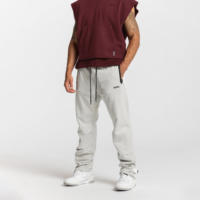 Asrv 0625. French Terry Technical Snap Men's Jogger Grey | 64230CPOS