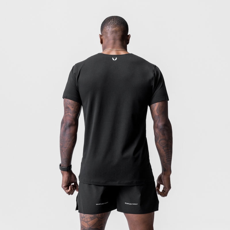 Asrv 0632. Solucell™ Essential Men's Short Sleeve Black | 26740VGIT