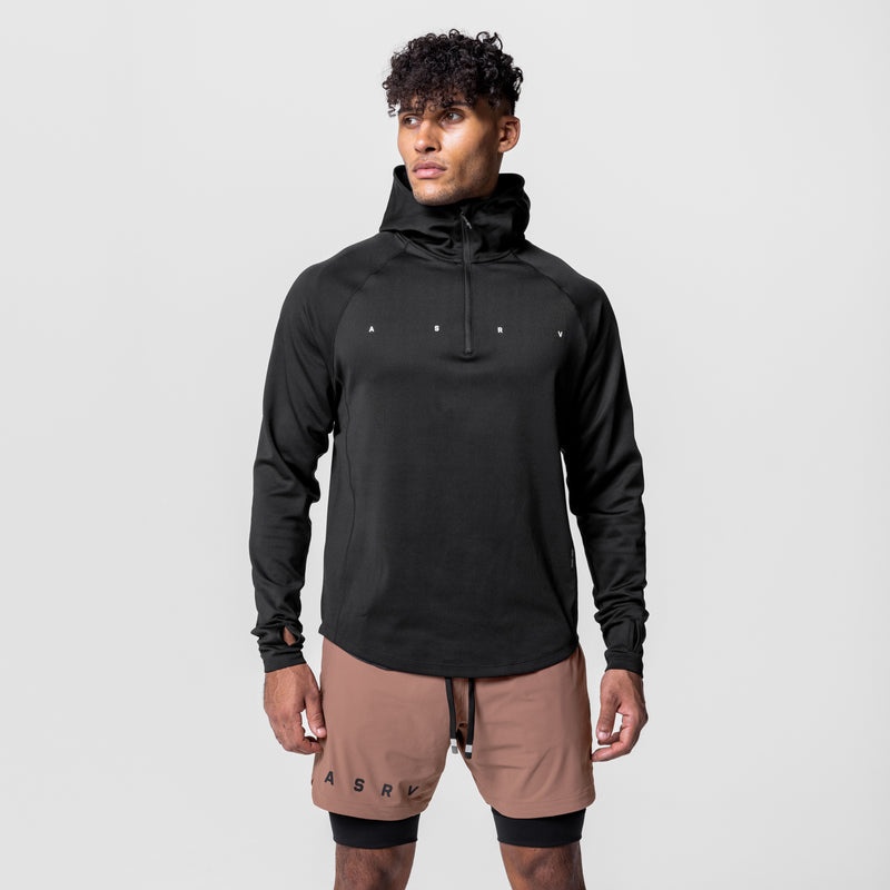 Asrv 0641. Aeroheat® Training Men's Hoodie Black | 96570ESMN