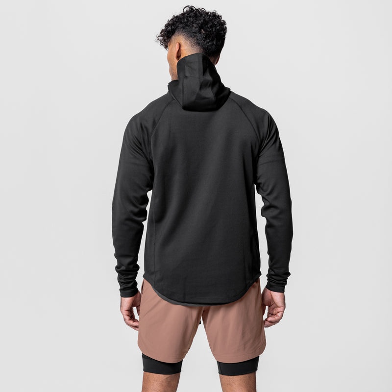 Asrv 0641. Aeroheat® Training Men's Hoodie Black | 96570ESMN