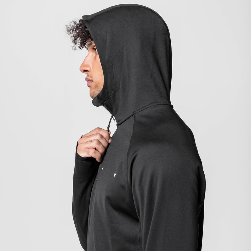 Asrv 0641. Aeroheat® Training Men's Hoodie Black | 96570ESMN