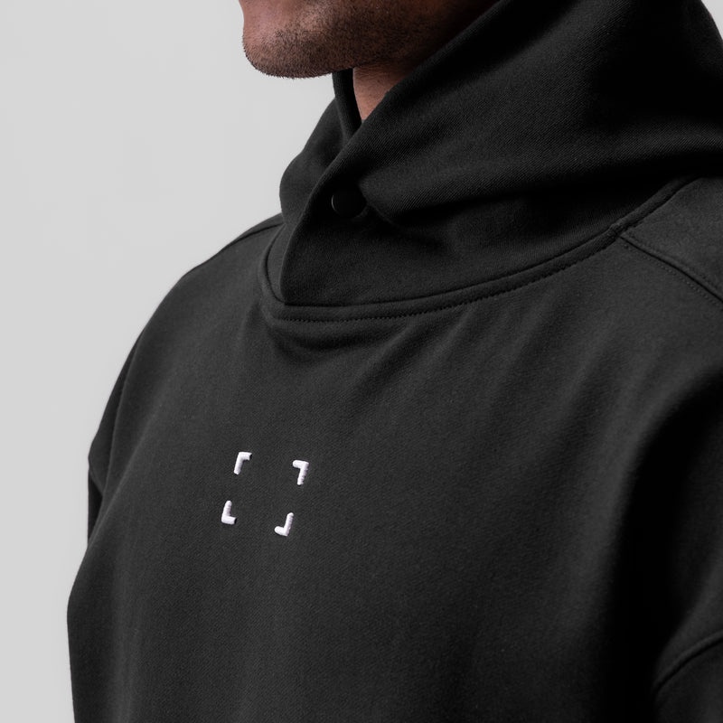 Asrv 0648. Tech-Terry™ Men's Hoodie Black | 04196KXRT