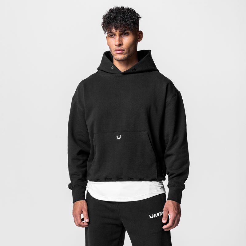 Asrv 0648. Tech-Terry™ Men's Hoodie Black | 75032NDCO