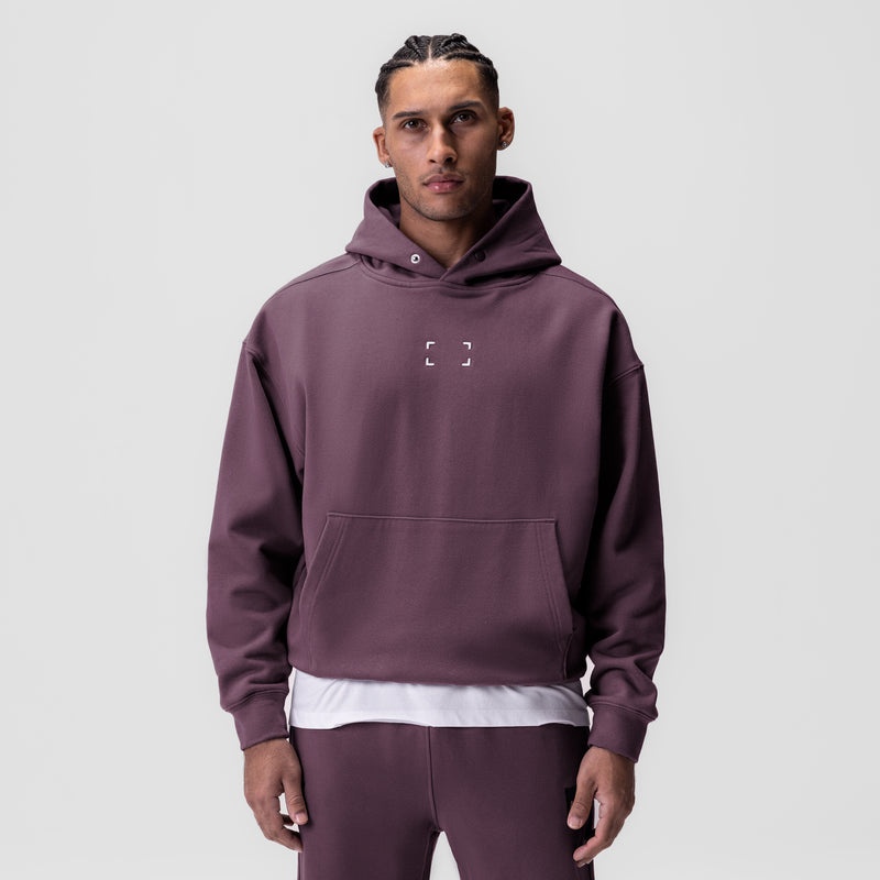 Asrv 0648. Tech-Terry™ Men's Hoodie Deep Purple | 56821PYFD